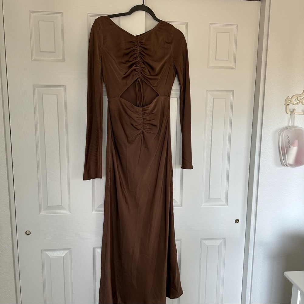 Bardot silky dress from Anthropologie